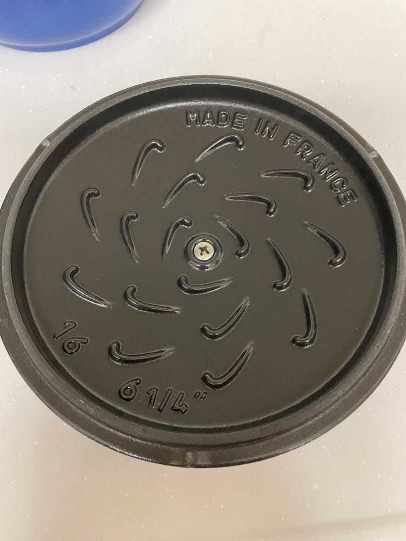 staub ストウブ　ワナベ　 Wa-NABE S ロイヤルブルー　16㎝