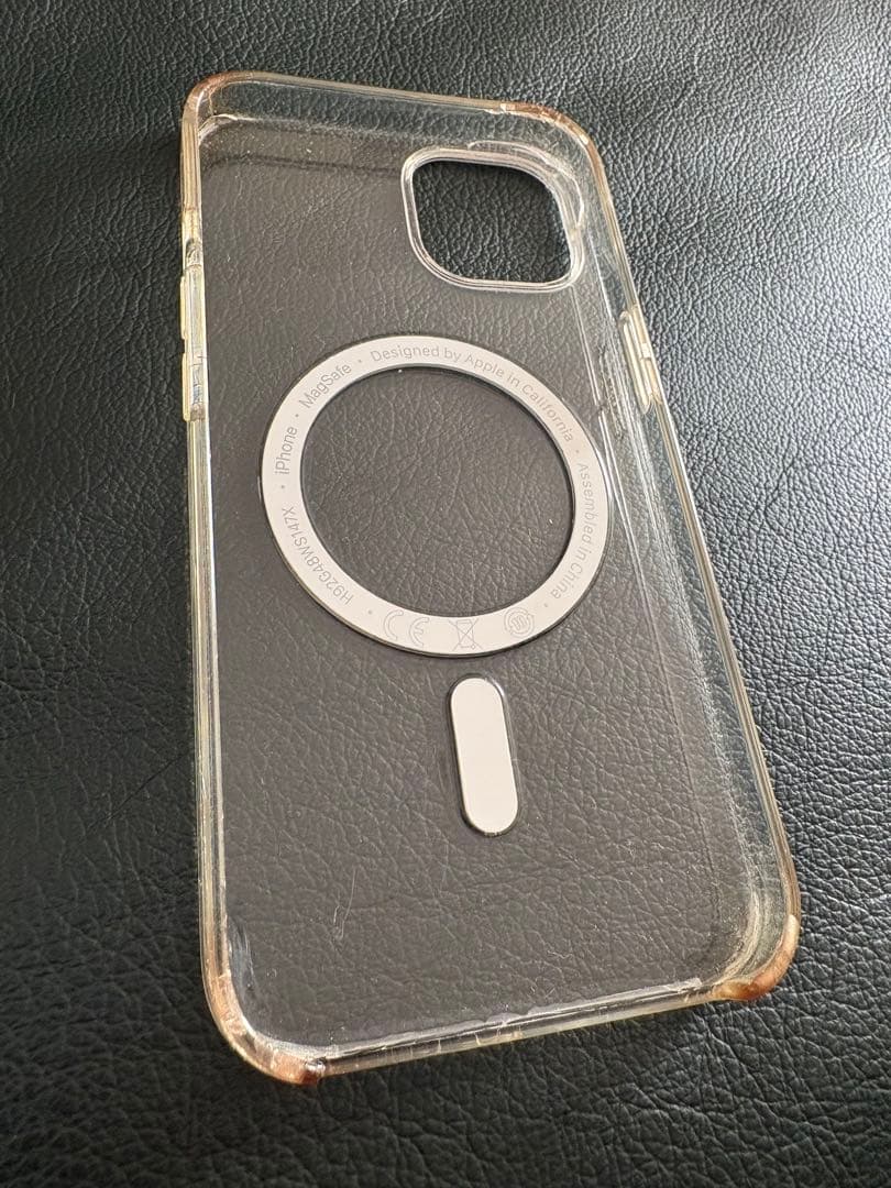 Apple iPhone 13 ホワイト 本体 透明ケース付き