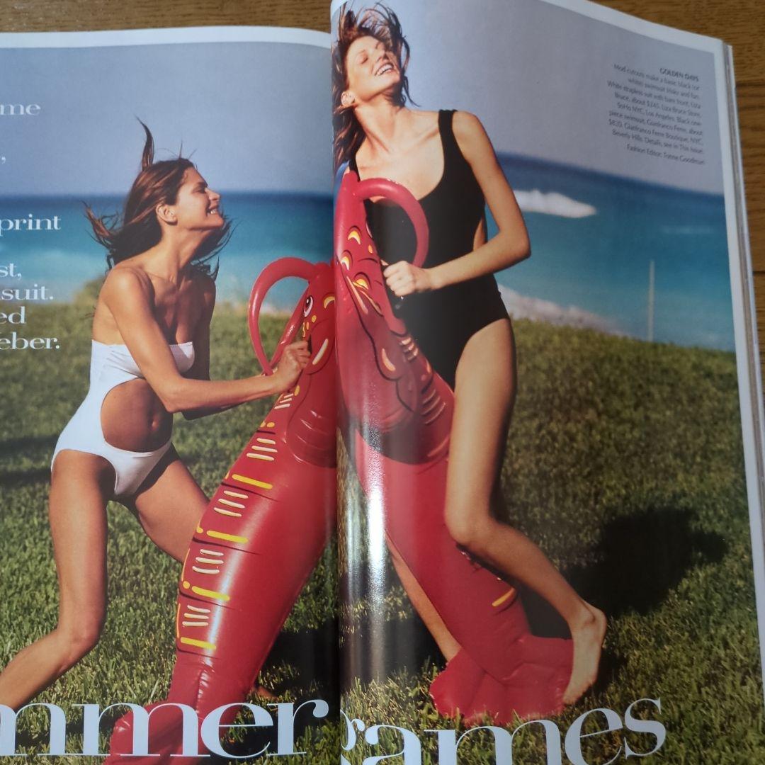 洋書 Vogue us may2000 gisel swimsuit issue