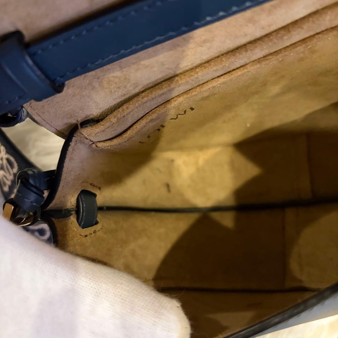 LOEWE 極美品 ロエベ ゲート デュアルバッグ ミニ ショルダーバッグ