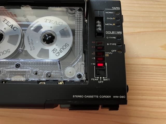 超美品箱入セット 整備済高音質動作品 SONY WM-D6C ケース等付属品有り