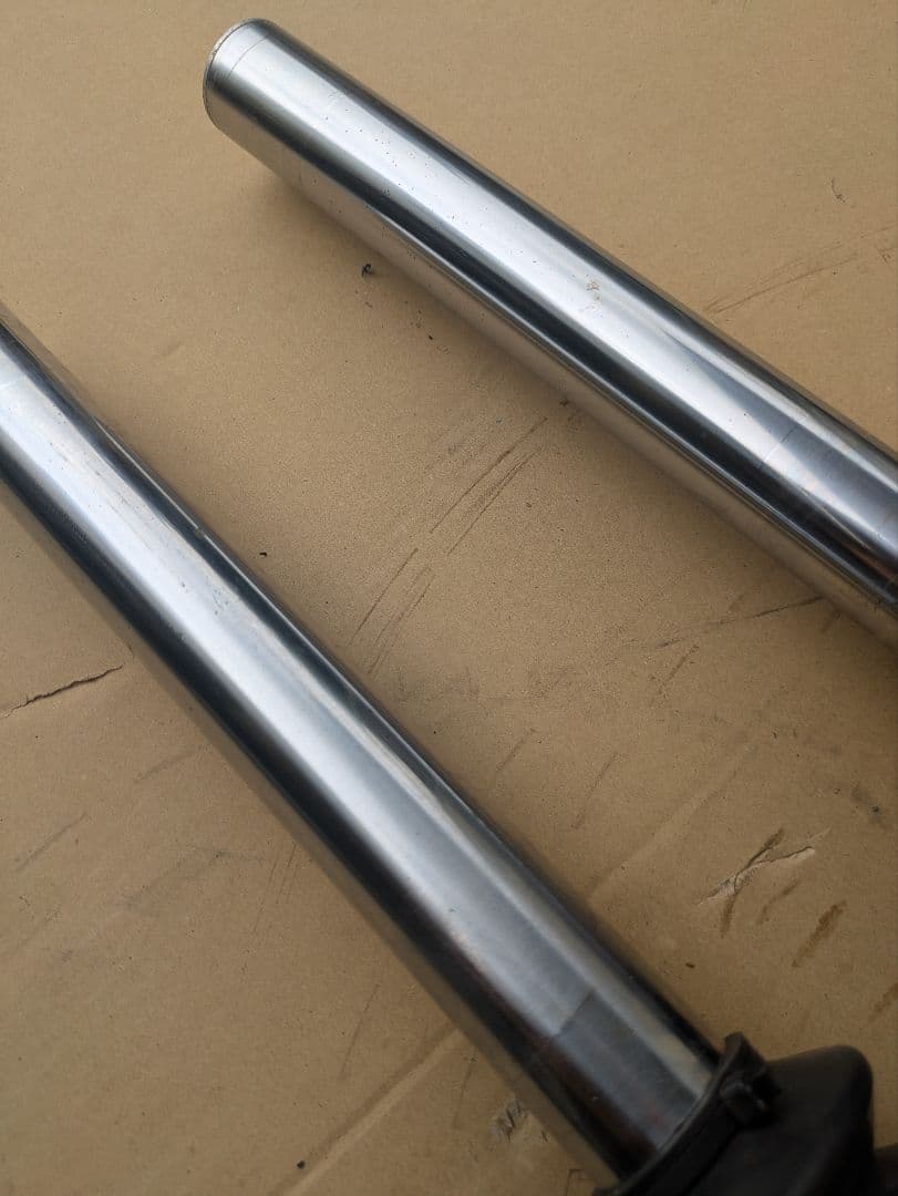 スズキ　ボルティ　フロントフォーク＆ブラケット