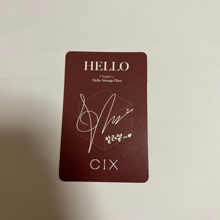 CIX スンフン トレカ mmt