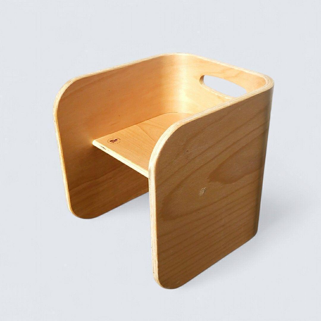 HOPPLEホップル コロコロデスク＆チェア 3点セット ナチュラル