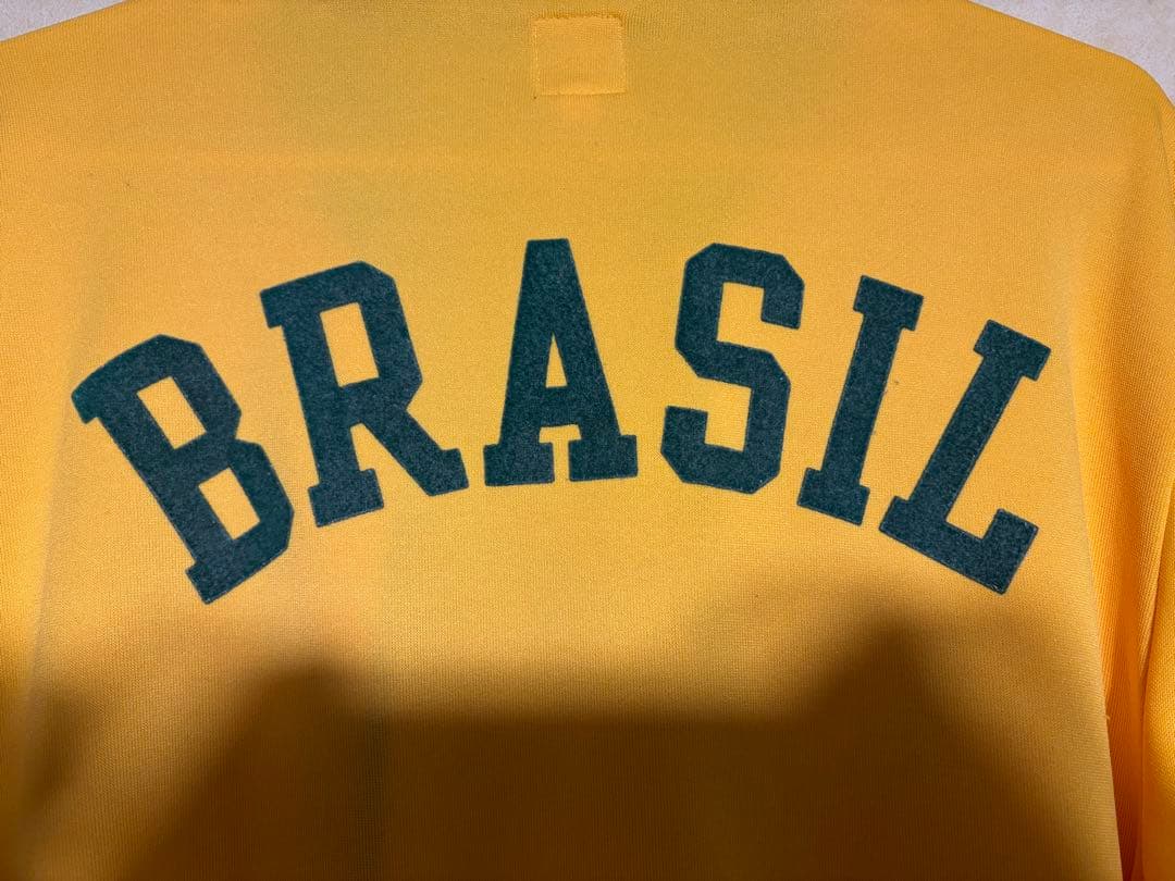 adidas トラックジャケット イエロー 00s ジャージ ブラジル