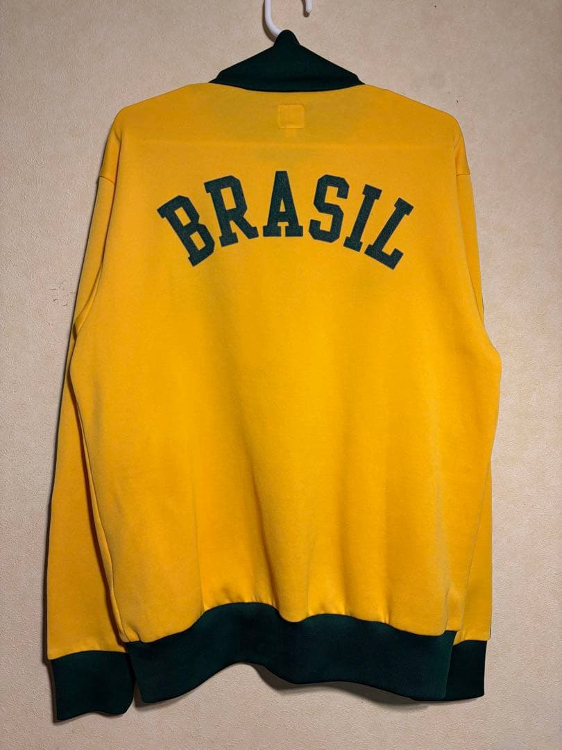 adidas トラックジャケット イエロー 00s ジャージ ブラジル
