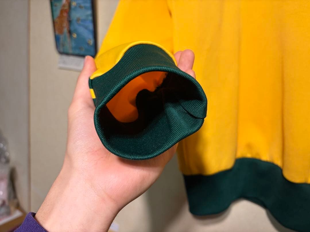 adidas トラックジャケット イエロー 00s ジャージ ブラジル