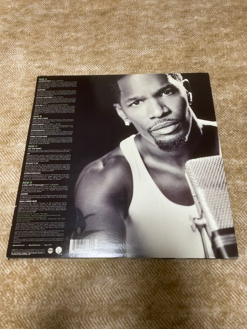 Jamie Foxx Unpredictable LPレコード 12インチ