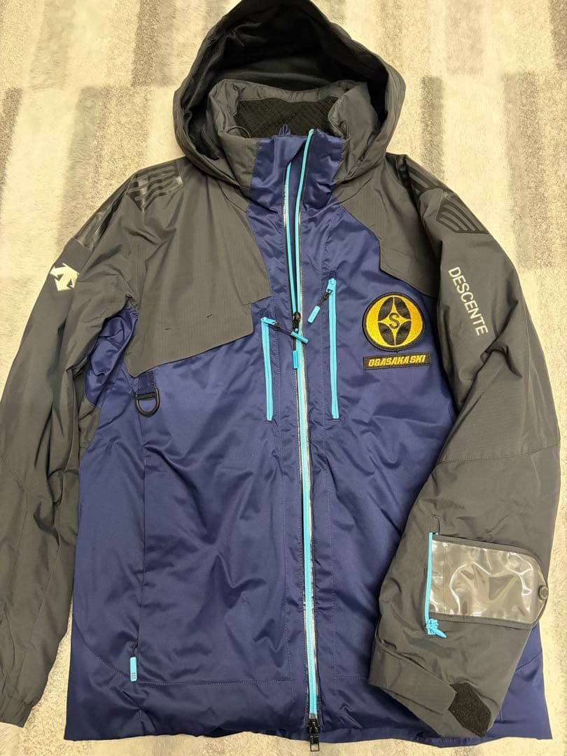 オガサカスキー デサント　チームウエア 上下セット　スキーウェア　Oサイズ