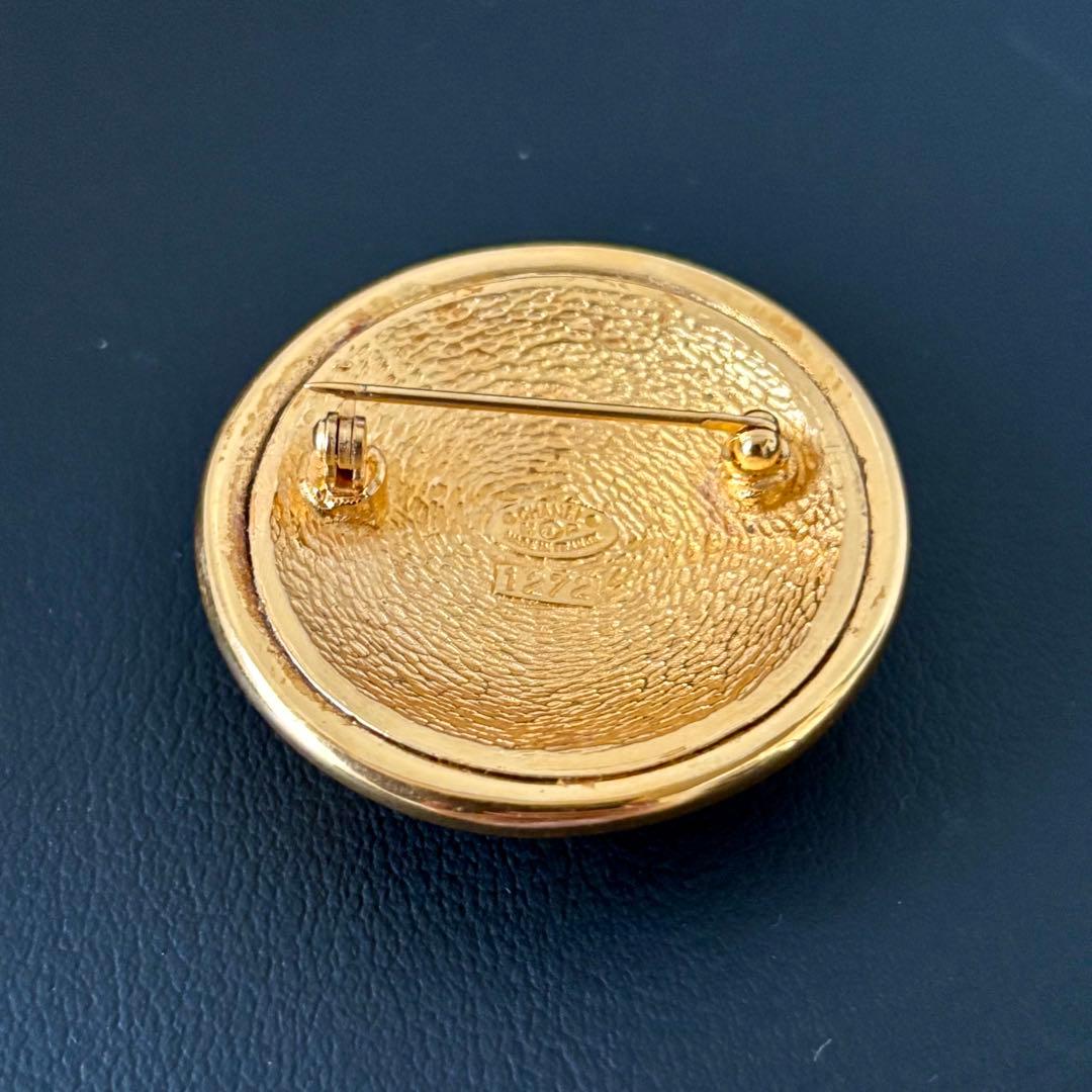 【シャネル】ブローチ ココマーク ミラー 93P 1272 ヴィンテージ