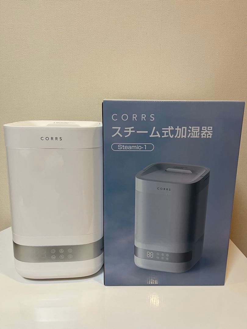 CORRS 加湿器　ガラススチーム加湿器　 4.0L スチーム式
