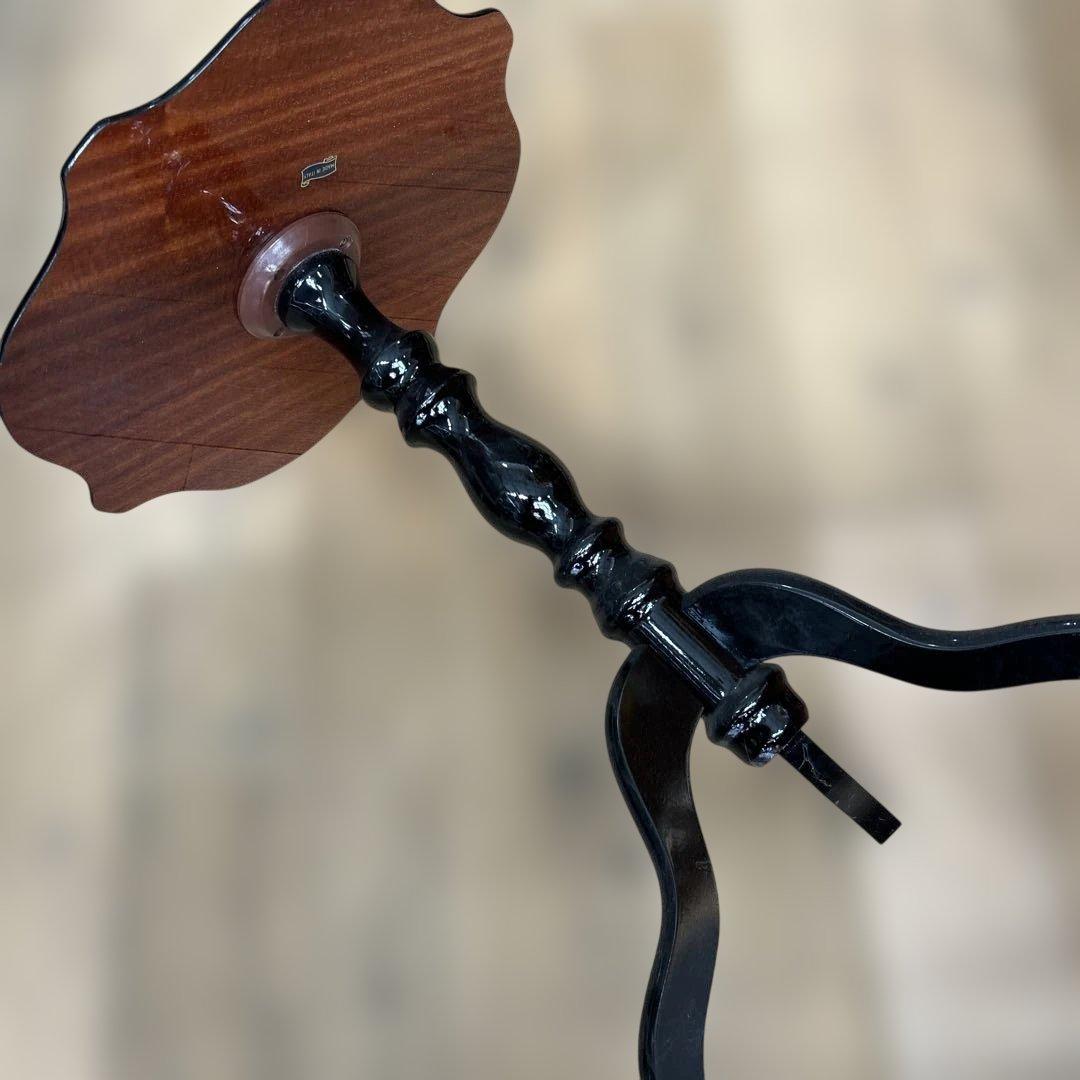 【サイドテーブル】イタリア　象嵌細工　花台　飾り台　インテリア