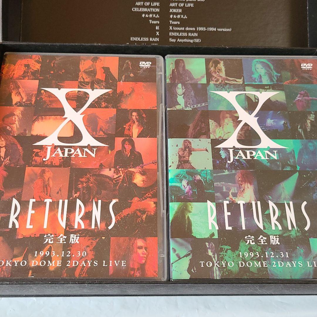K-POP・アジア X JAPAN RETURNS 1993 DVDbox