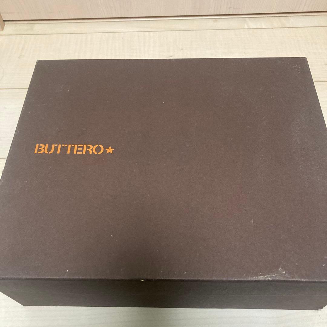 ブッテロ　スエード サイドジッパーブーツ　BUTTERO