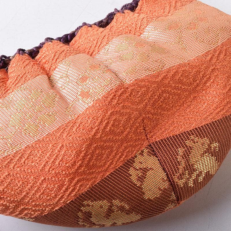 茶道具　京焼　清水焼　桶谷定一作　文琳茶入　仕覆付　共箱　V　7704