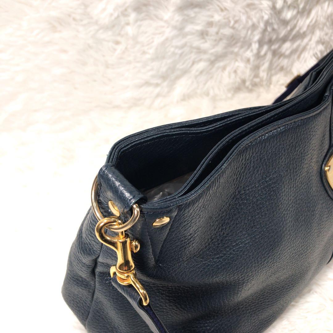 大熊猫ママ さまATAO エルヴィ 2way ショルダーバッグ ハンドバッグ 革