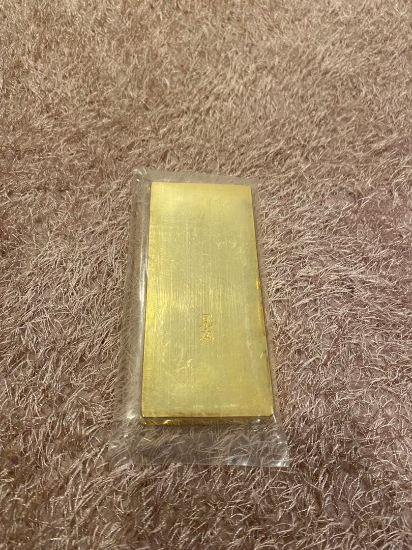 HIRAKO JAPAN 金インゴット風　1kgサイズ／展示用