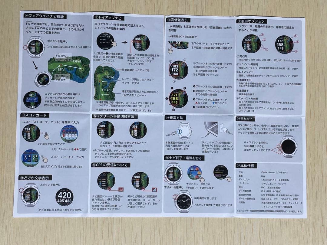 Shot Navi EXCEEDS ショットナビエクシード 黒 ＋ 保護フィルム