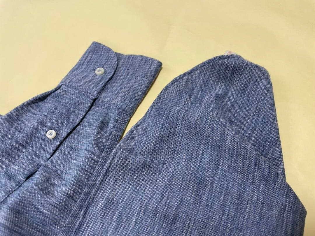 新品未使用 Felisi ポロシャツ 長袖 サイズM フィーゴ LT.Blue