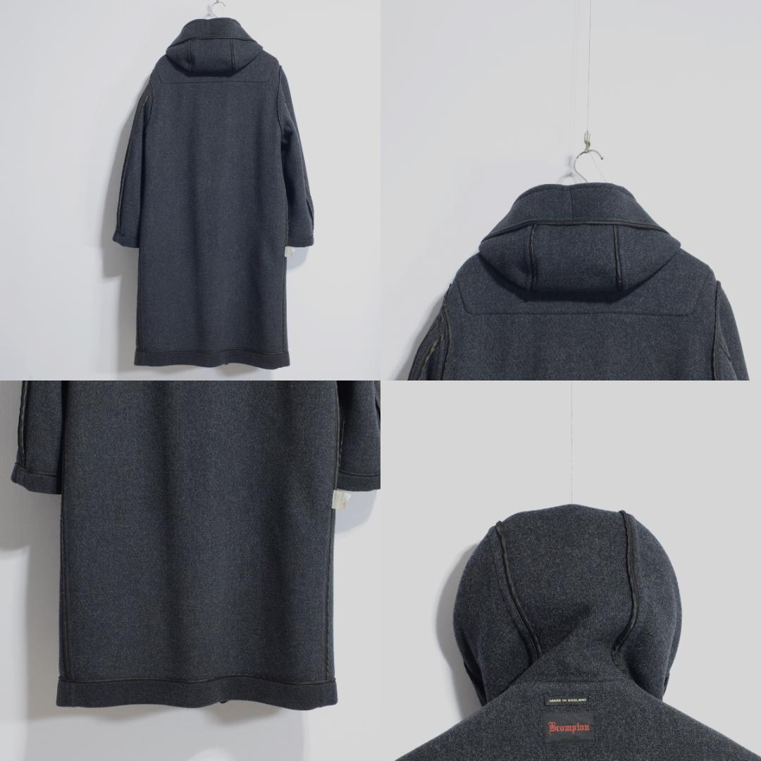 超極上品 ムーアブルック ダッフルコート ブロンプトン Hグレー 36