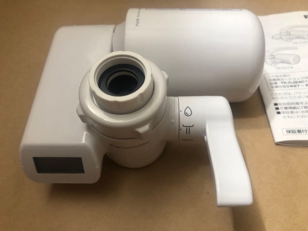 未使用　panasonic 浄水器　TK-CJ24-W パナソニック