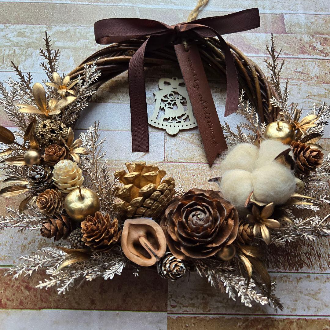 クリスマスリース 30cm×24cm Xmas