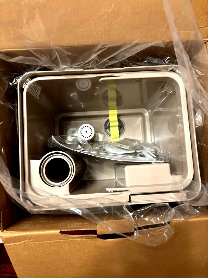 新品　アンドデコ　UV除菌機能付きハイブリット加湿器 jxh003j-24-ge