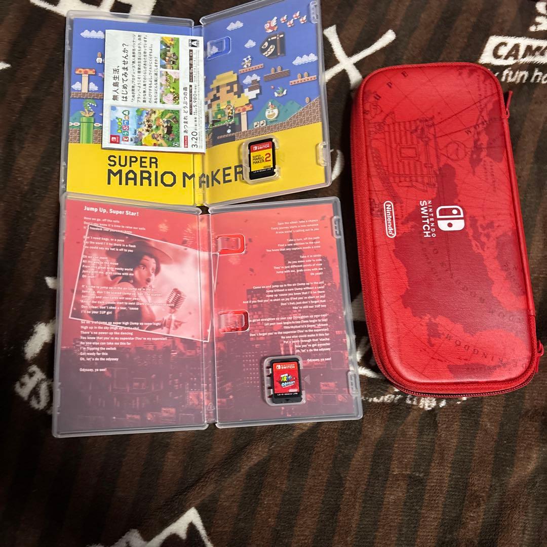 スイッチソフト3本セット+ケース