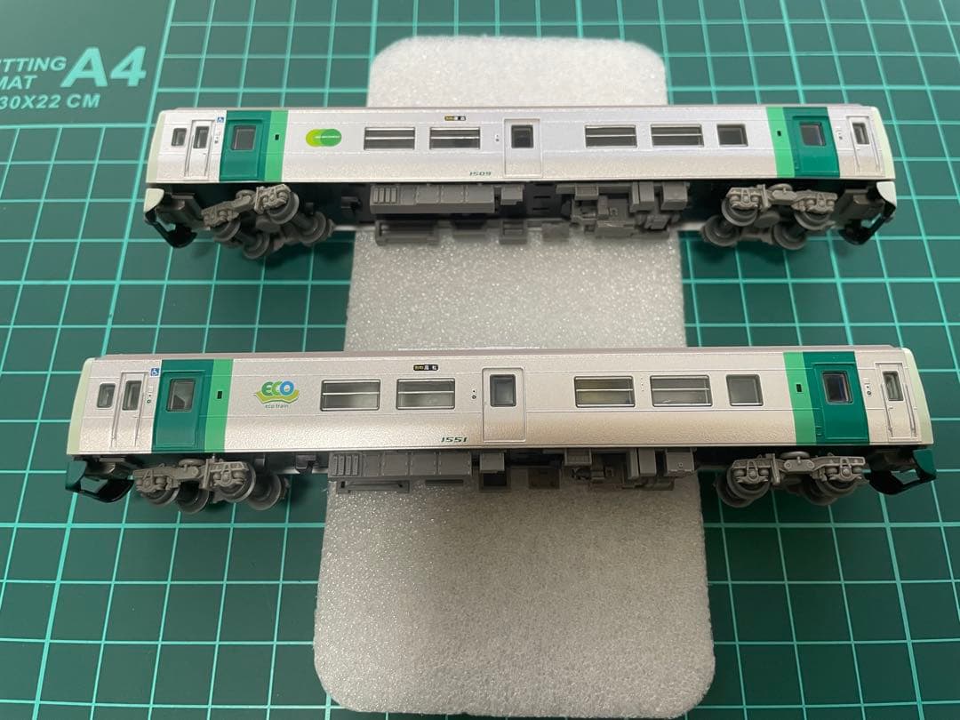 鉄コレ鉄道コレクションJR四国1500型2次車1509と3次車1551セット