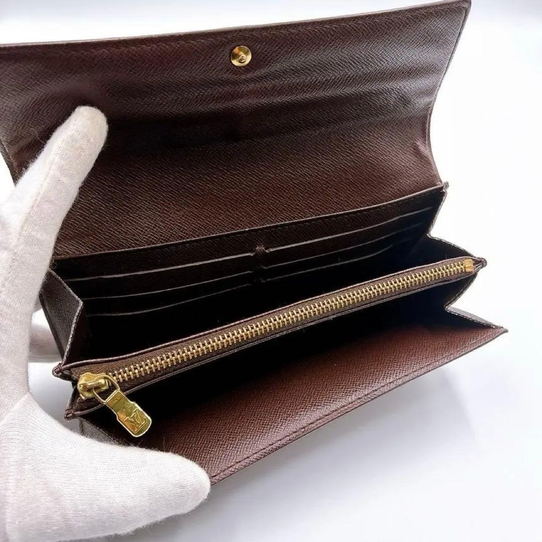 ✨良品✨ ルイヴィトン ポルトフォイユ サラ ダミエ カード10 長財布