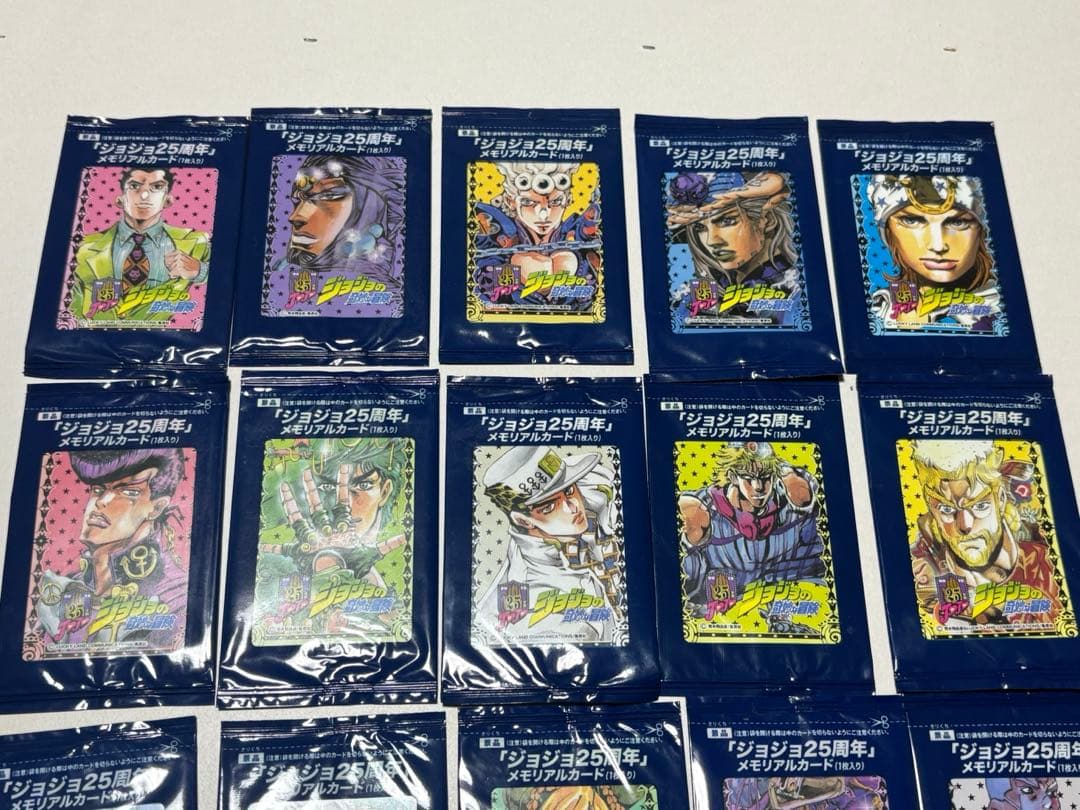 ジョジョの奇妙な冒険 25周年記念 カードパック