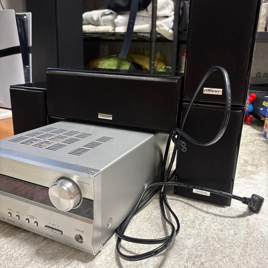 ONKYO スピーカー アンプ サブウーファー ホームシアターセット