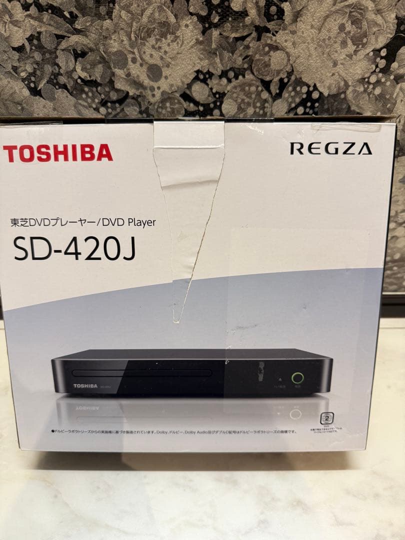 REGZA レグザ CPRM対応DVDプレーヤー 再生専用 SD-420J
