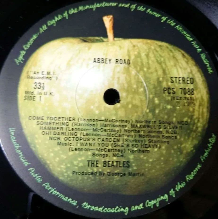 UK初回マトThe Beatles Abbey Road
