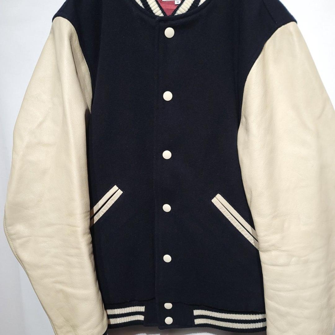 FREAK'S STORE スタジャン 袖牛革 本革 THERMOLITE