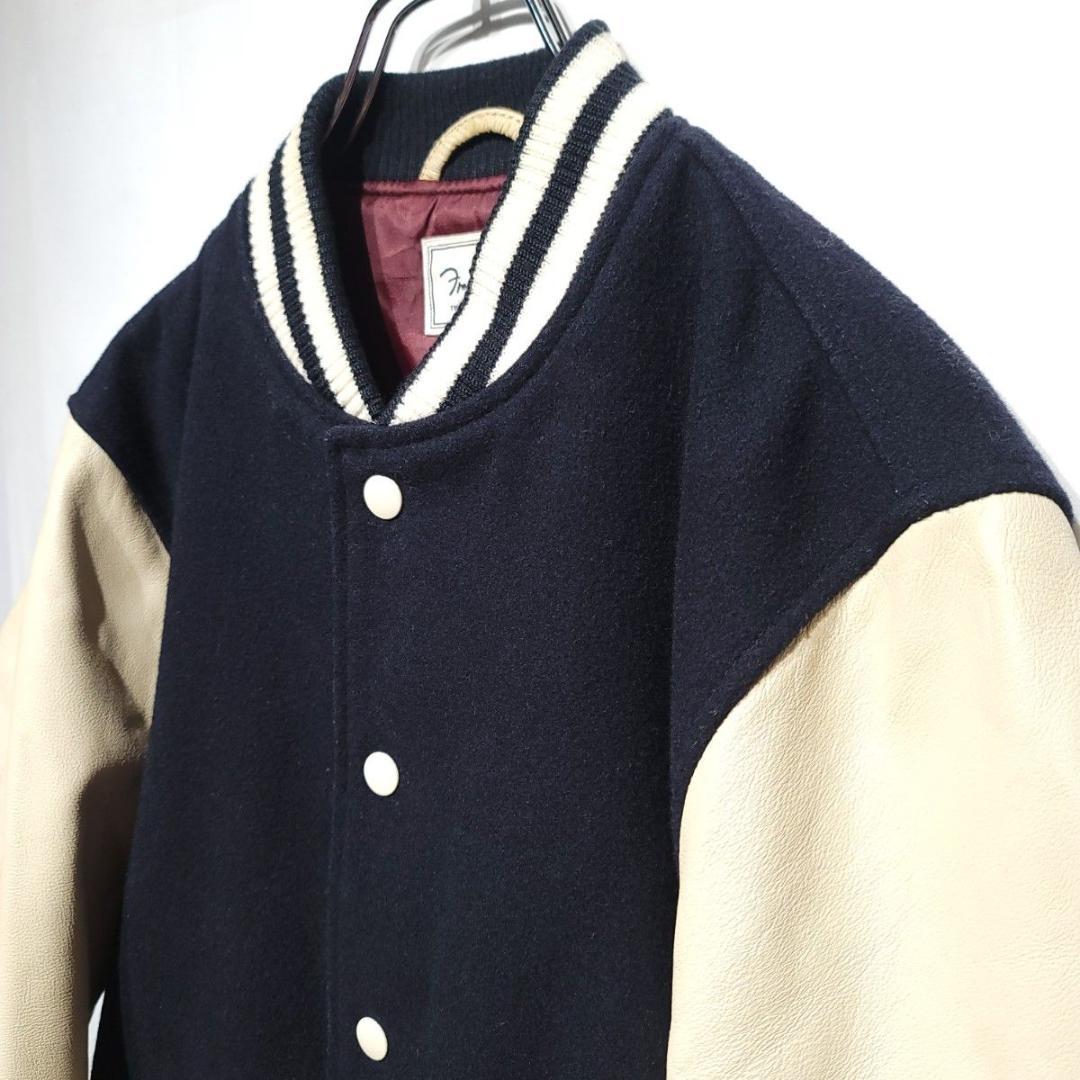 FREAK'S STORE スタジャン 袖牛革 本革 THERMOLITE