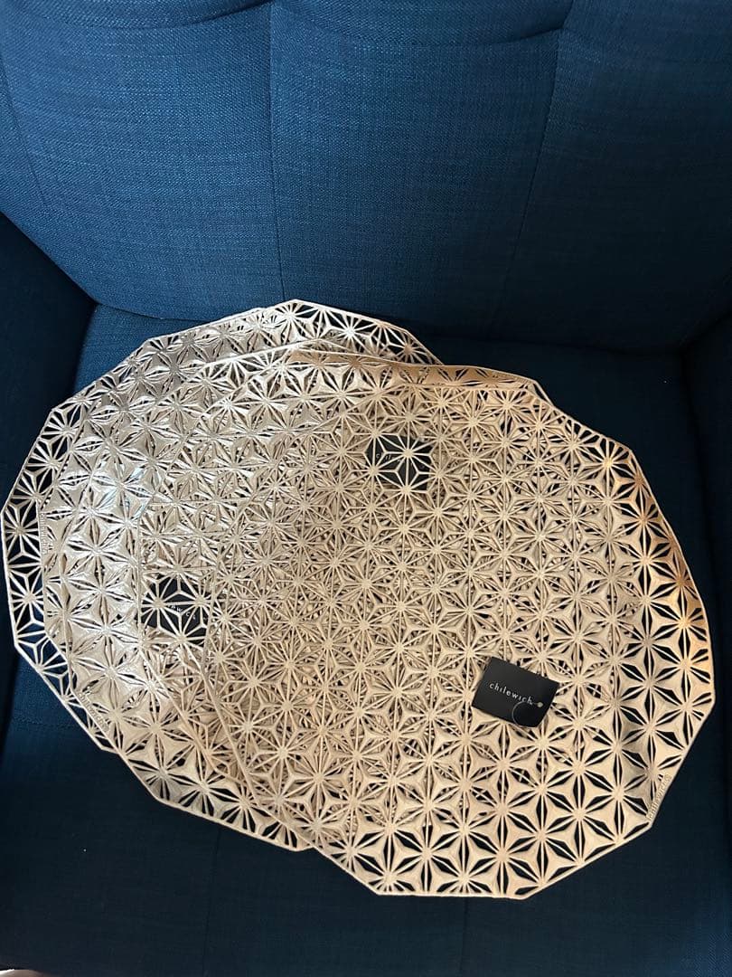 Chilewichランチョンマット 5枚セットシャンパンゴールド