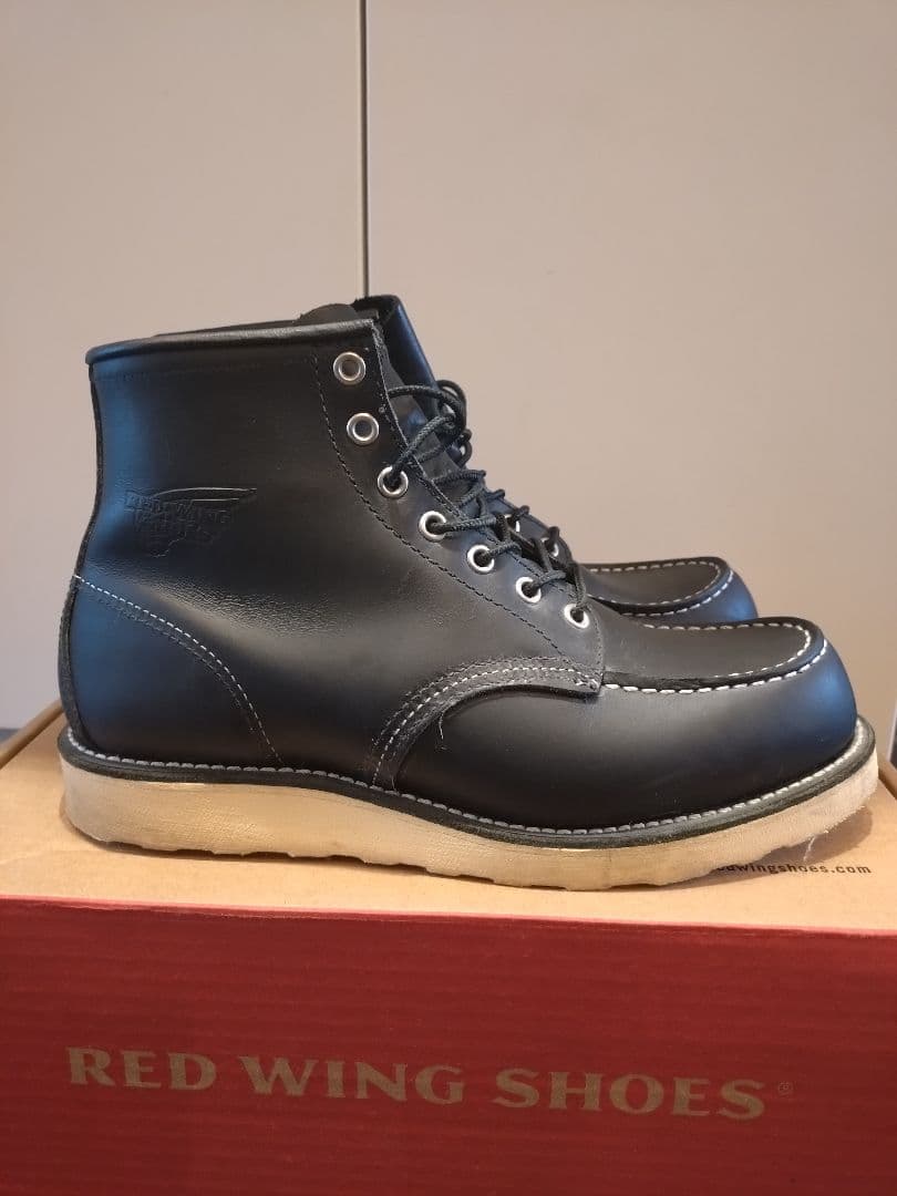REDWING 8179レッドウィング ブラック 黒 7E 25cm