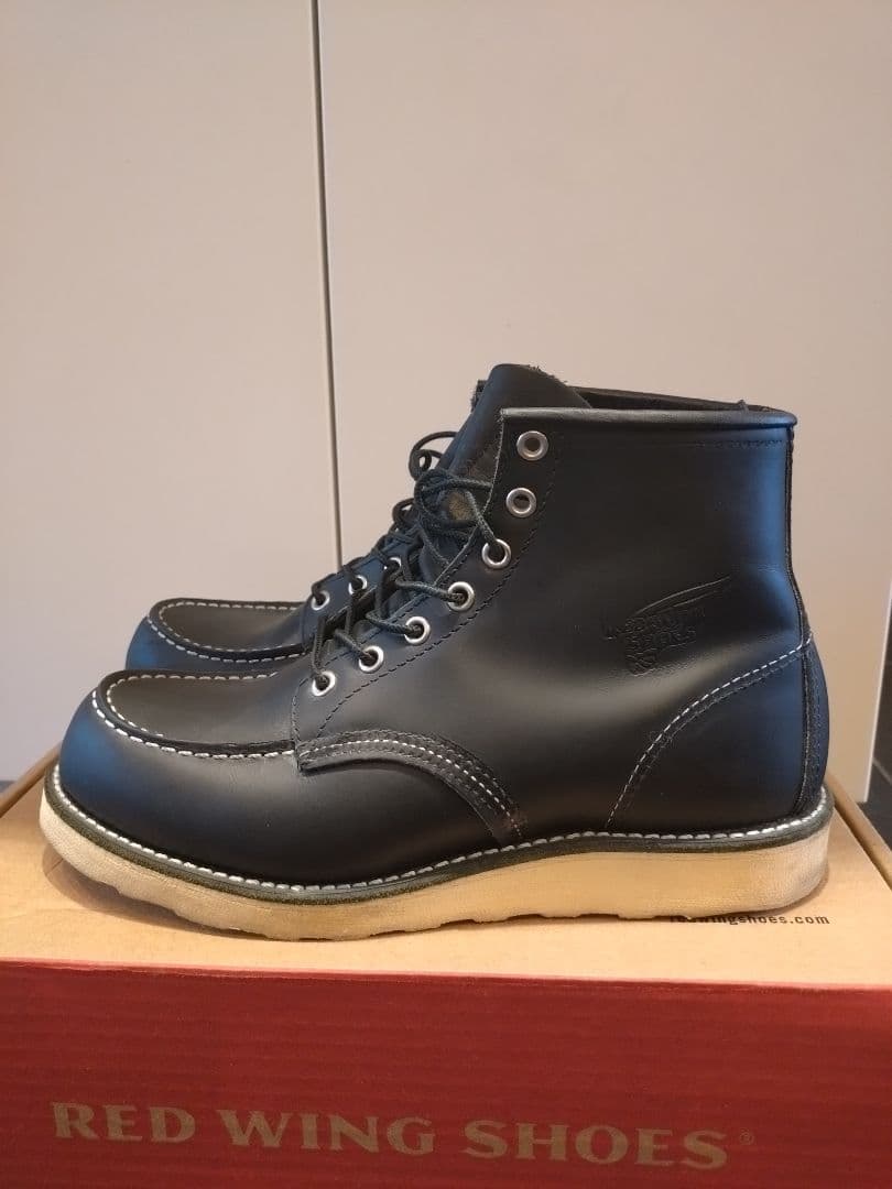 REDWING 8179レッドウィング ブラック 黒 7E 25cm