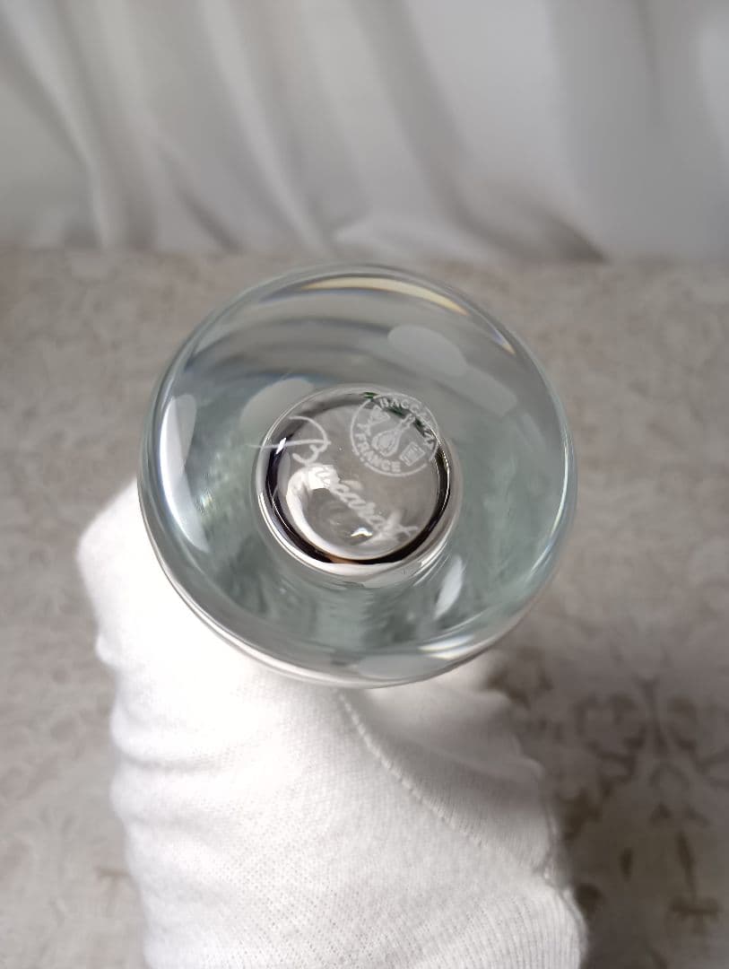 バカラ パッション クラウン 一輪挿し 花瓶 フラワーベース ドット 未使用