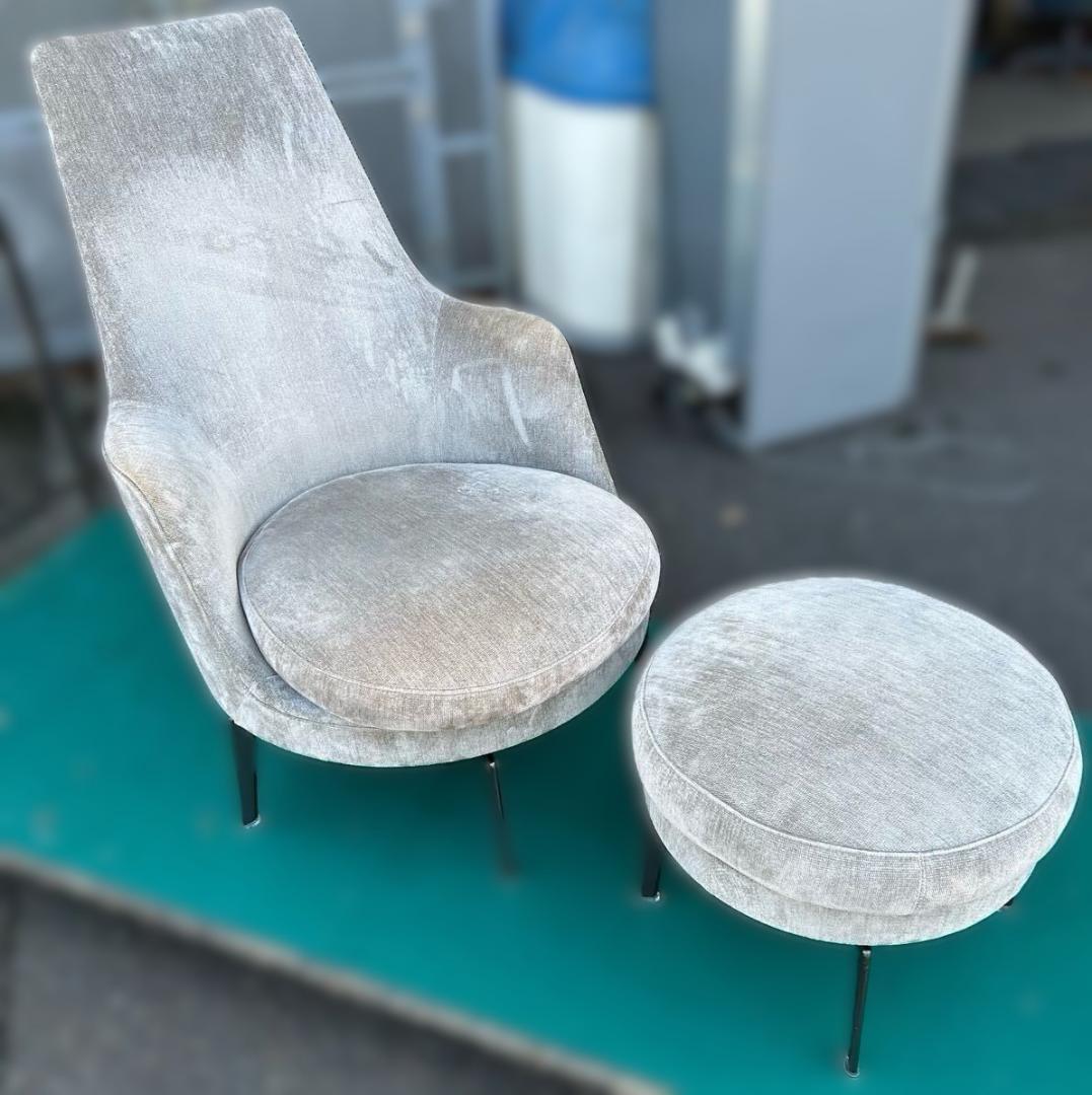 美品 Flexform フレックスフォルム GUSCIOALTO ② 150万