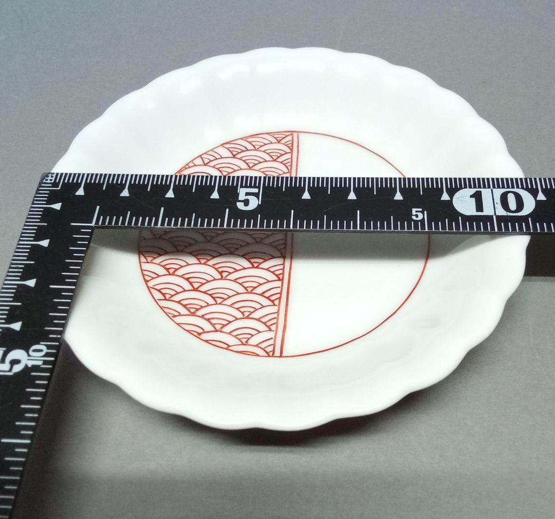 九谷焼　豆皿５枚セット『吉祥文様』田中柚伎作【新品・未使用】