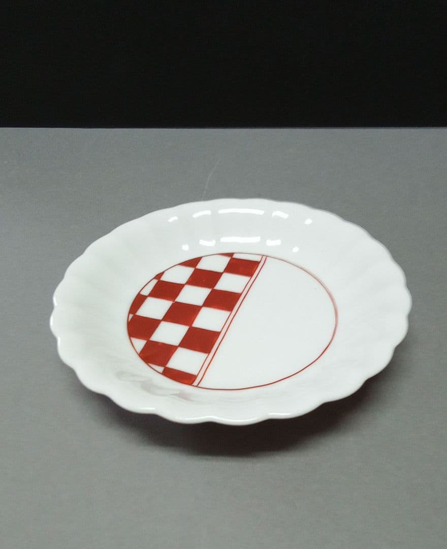 九谷焼　豆皿５枚セット『吉祥文様』田中柚伎作【新品・未使用】