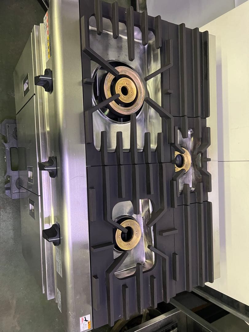 マルゼン3口ガステーブル 都市ガス 2017年