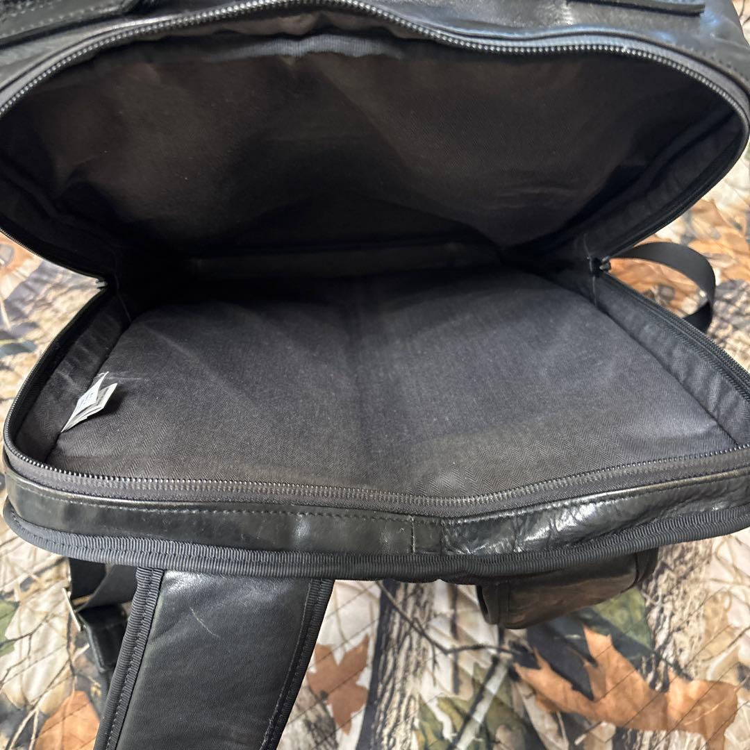 （早い者勝ち）PORTER ブラック レザー バックパック
