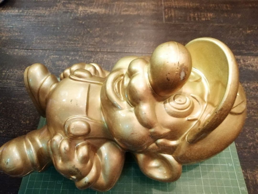 任天堂 スーパーマリオ ゴールド 黄金のマリオ像 非売品 DEADSTOCK