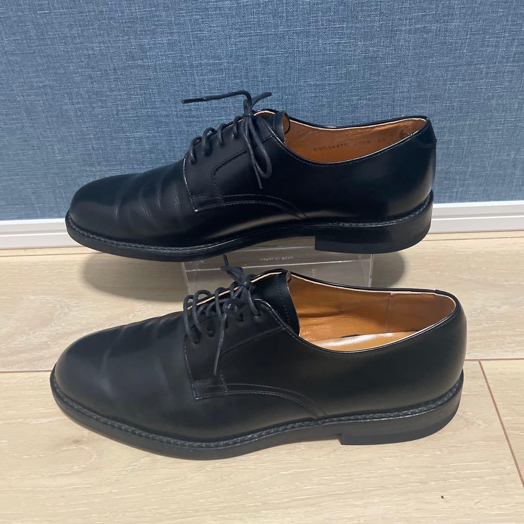 美品【リーガル】プレーントゥ 外羽 J636♡ブラック 27