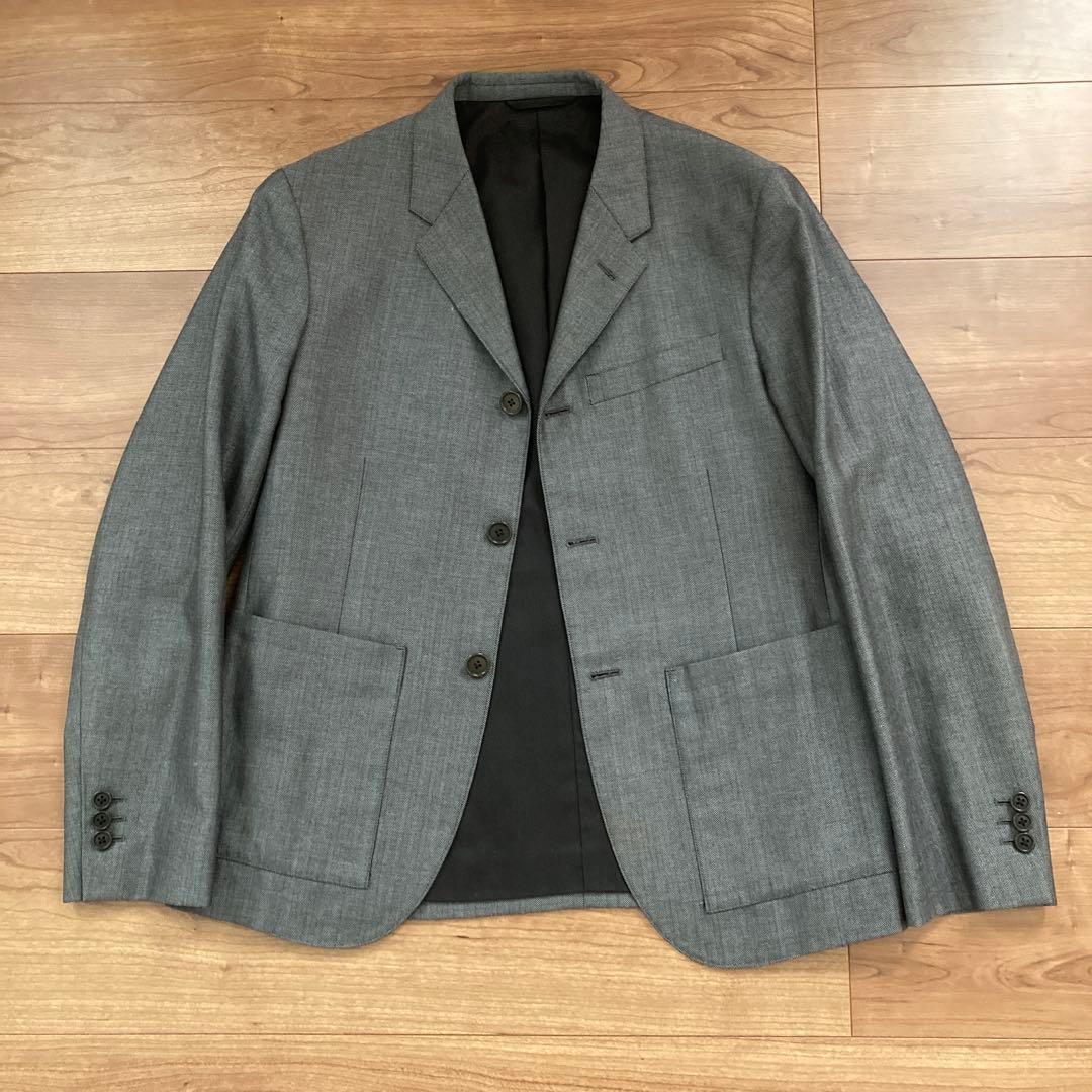 Margaret Howell ヘリンボーン スーツ 3つボタン