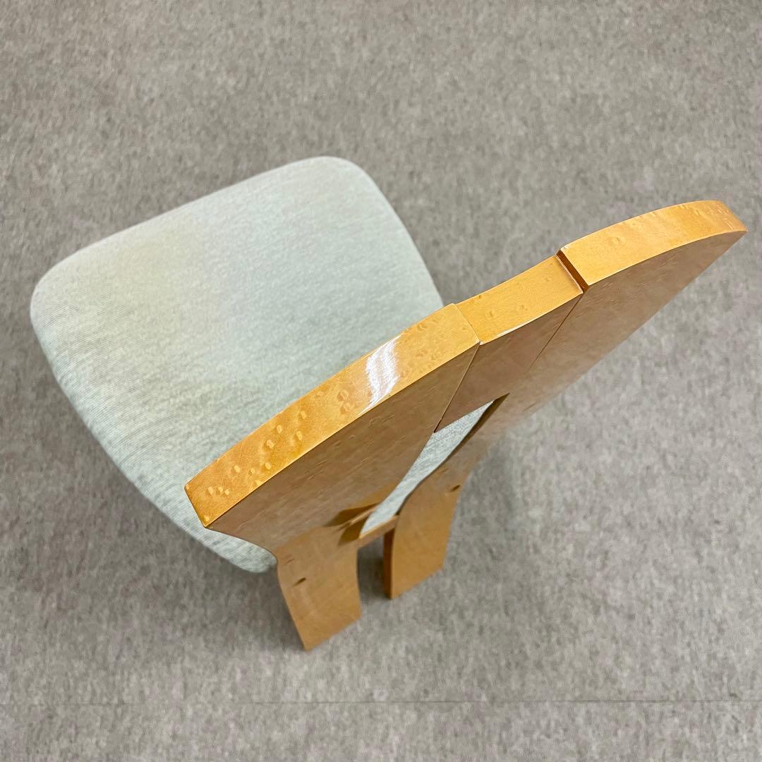 大塚家具【松創】(府中) ダイニングチェア \"バーズアイメイプル\"