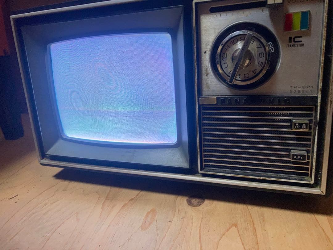 PANA-COLOR IC ブラウン管テレビ　パナカラーTH-8P1